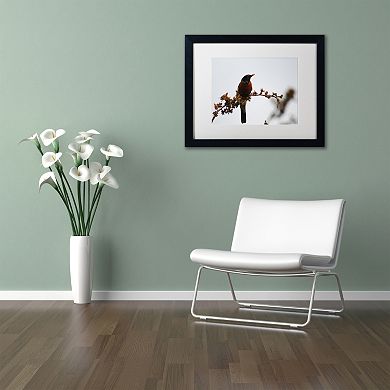 Trademark Fine Art Guardian Black Framed Wall Art