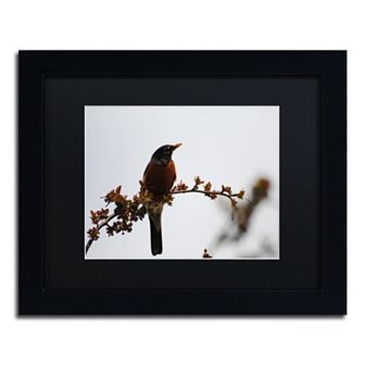Trademark Fine Art Guardian Black Framed Wall Art