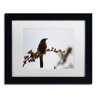 Trademark Fine Art Guardian Black Framed Wall Art