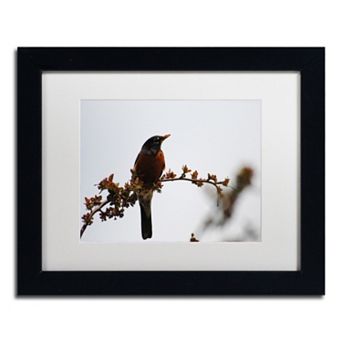Trademark Fine Art Guardian Black Framed Wall Art
