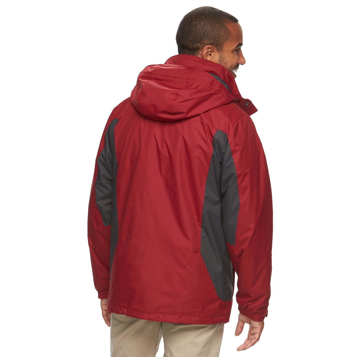 big & tall columbia rockaway mountain interchange systems jacket