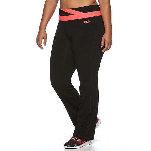Plus Size Fila Sport Flash Straight Leg Pants