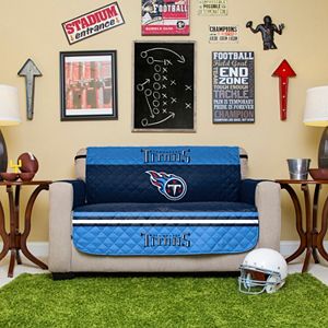 Tennessee Titans Quilted Loveseat Cover