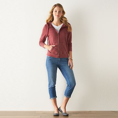 Women's Sonoma Goods For Life® French Terry Slubbed Hoodie