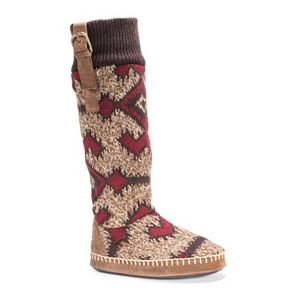 MUK LUKS Women's Angela Boot Slippers