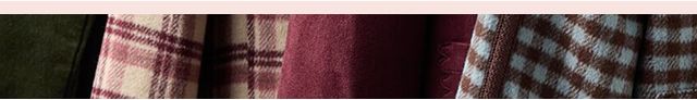 Overlapping fall color dress fabrics
