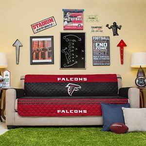 Atlanta Falcons Quilted Sofa Cover