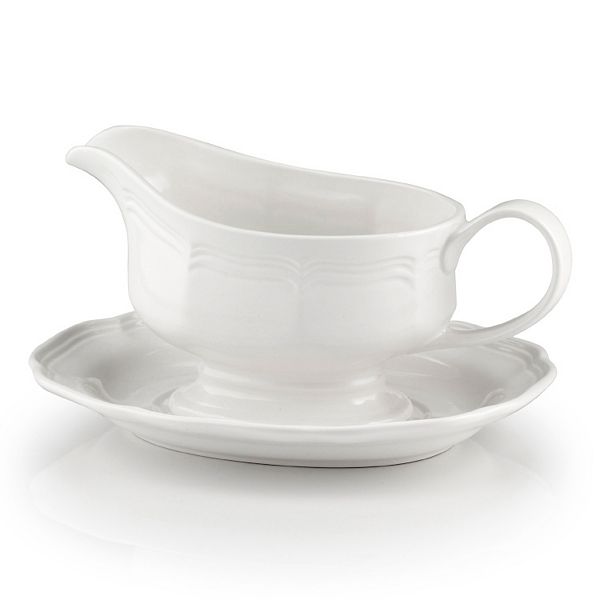 Mikasa French Countryside 2pc. Gravy Boat Set