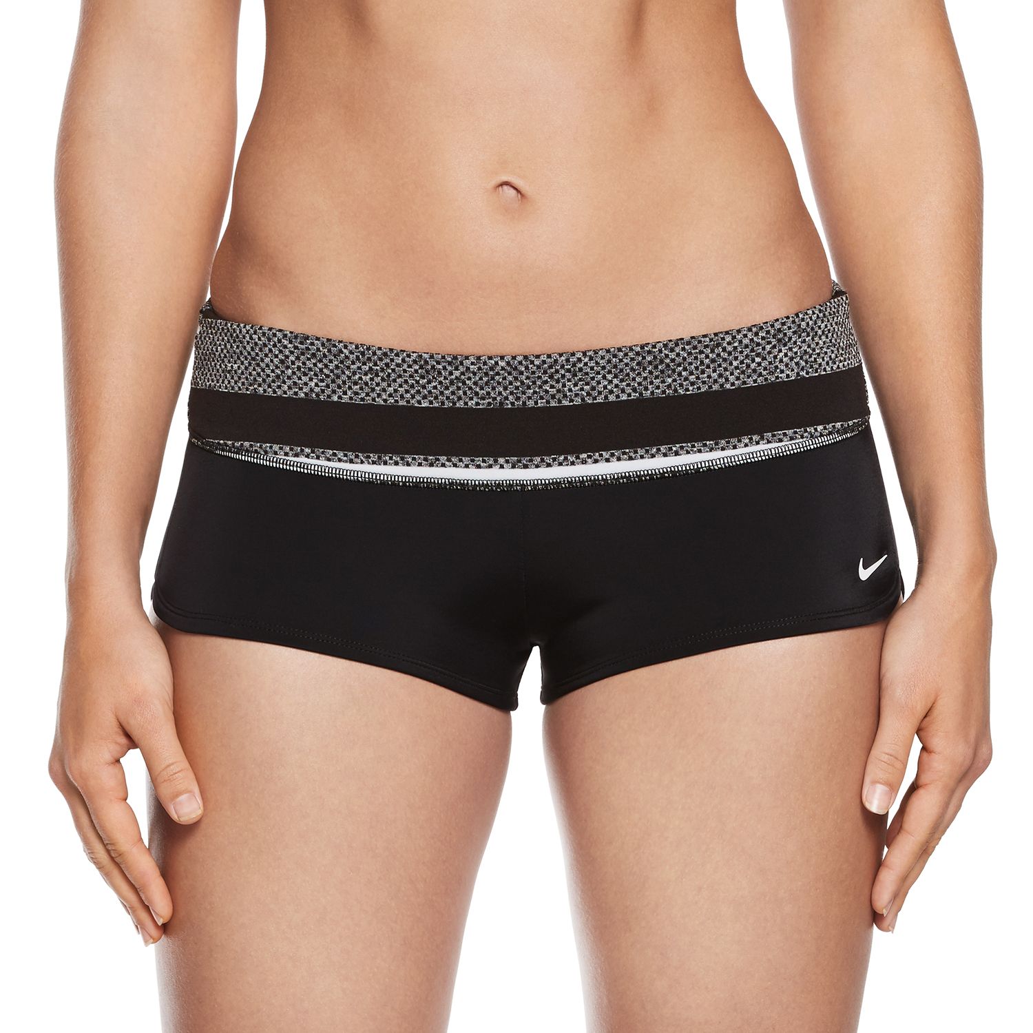 kohls womens nike swim shorts