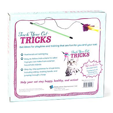 Publications International, Ltd. "Teach Your Cat Tricks" Boxed Kit