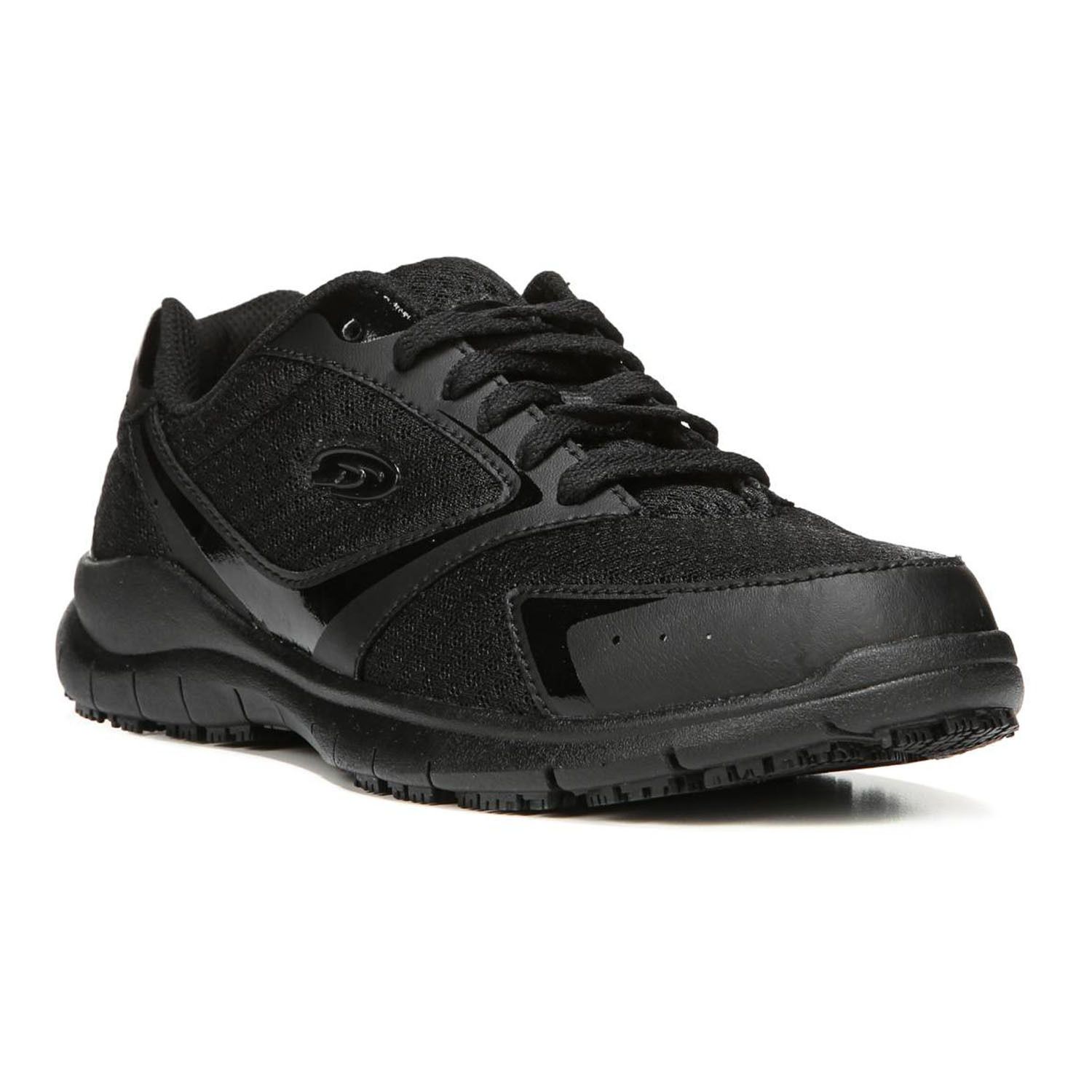 black work sneakers