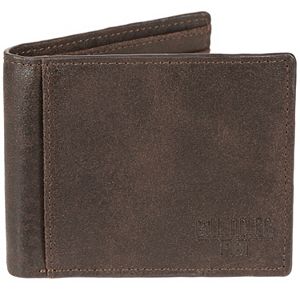 Men's Bill Adler RFID-Blocking Leather Bifold Wallet