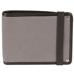 Men's Bill Adler RFID-Blocking Canvas Wallet