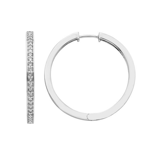 Sterling Silver Hoop Earrings Sterling Silver Hoop Earrings