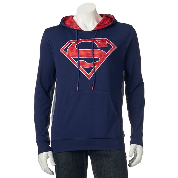 Superman best sale logo hoodie