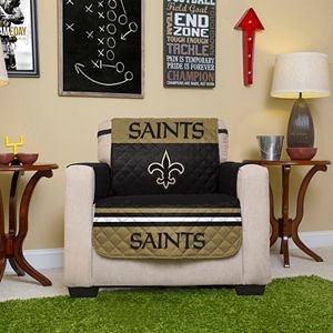 New Orleans Saints Quilted Chair Cover