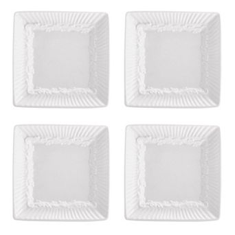 Mikasa Italian Countryside 4 pc Square Dip Plate Set