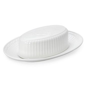 Mikasa Italian Countryside Covered Butter Dish