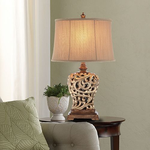 Catalina Open Scroll Table Lamp