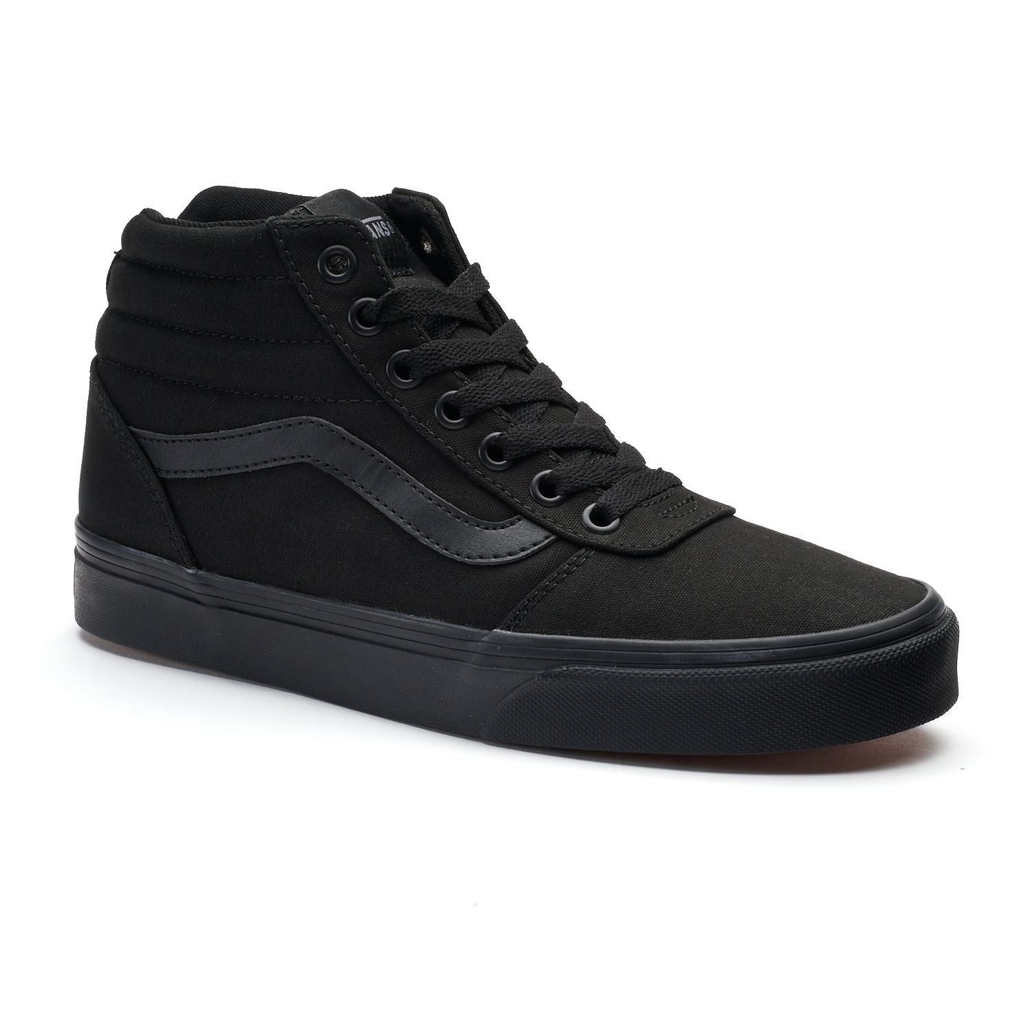 mens black vans shoes