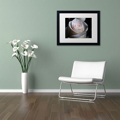 Trademark Fine Art Loyal Star Black Framed Wall Art