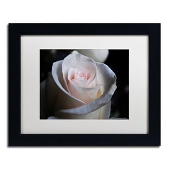 Trademark Fine Art Loyal Star Black Framed Wall Art