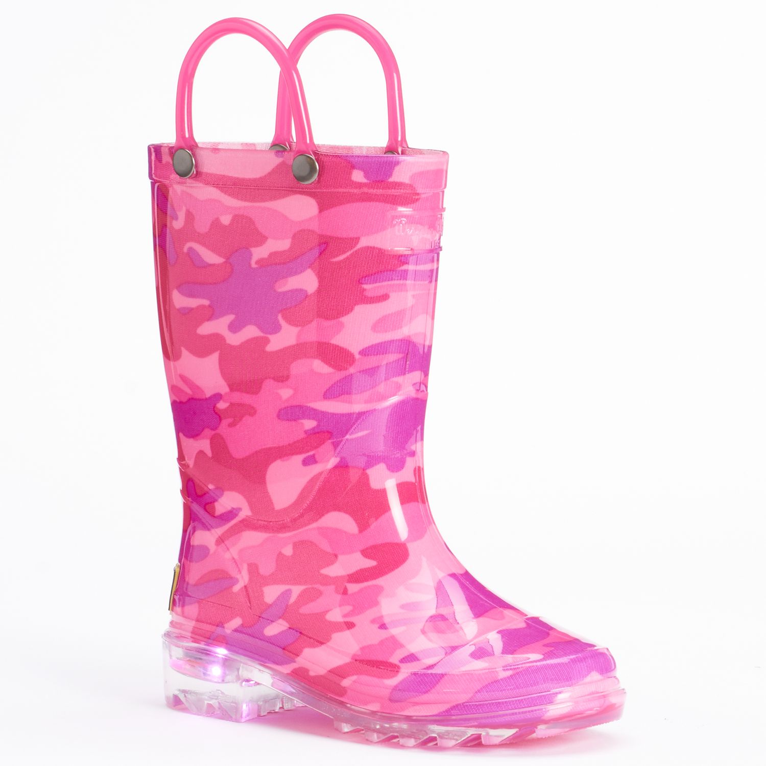 light up rain boots for girls