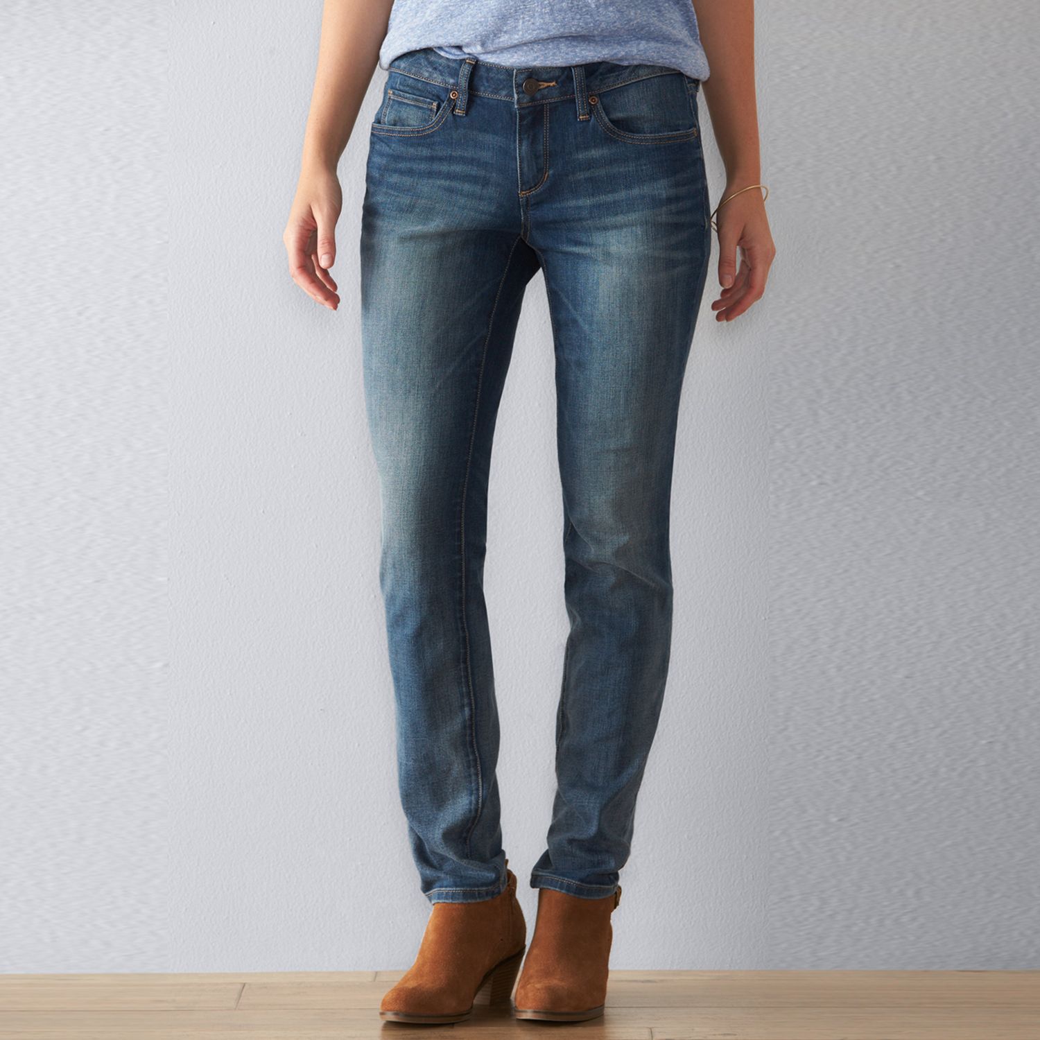 sonoma curvy skinny jeans