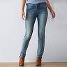 sonoma curvy skinny jeans
