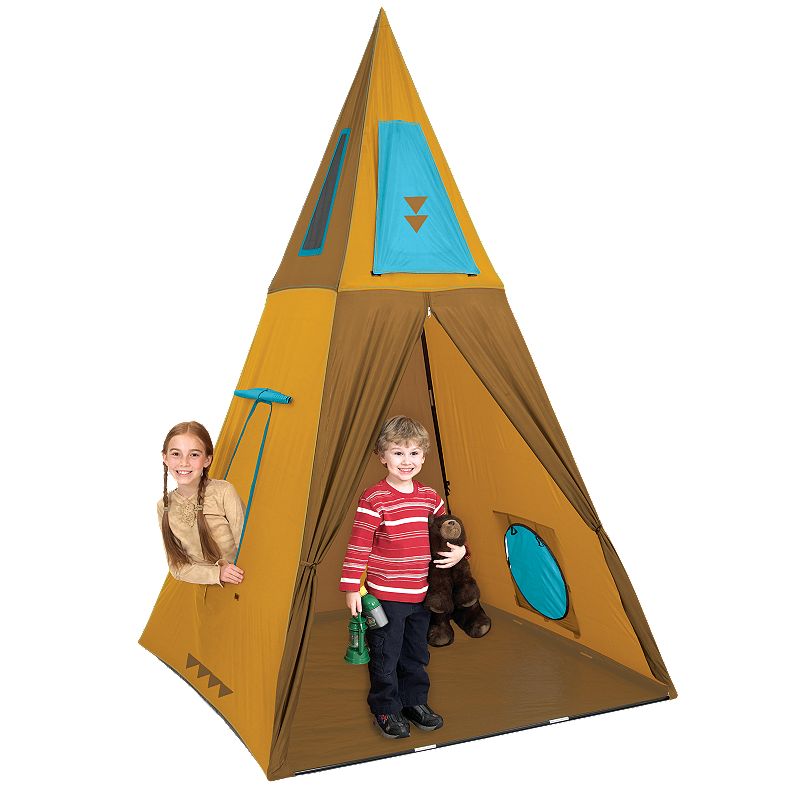Pacific Play Tents Giant Teepee Play Tent, Multicolor