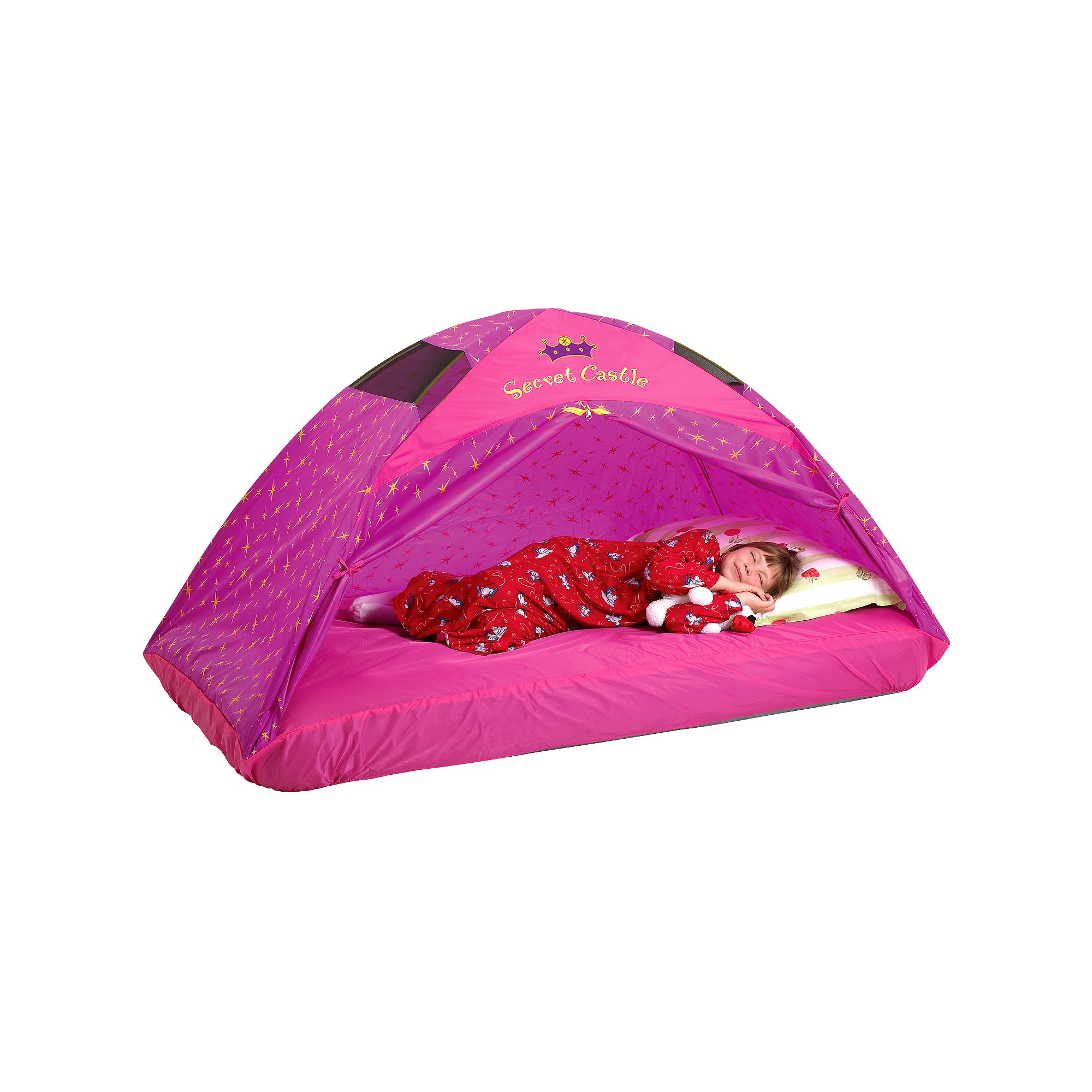 Pacific Play Tents Secret Castle Bed Tent, Multicolor