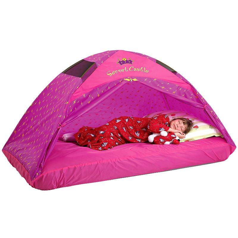 Pacific Play Tents Secret Castle Bed Tent, Multicolor