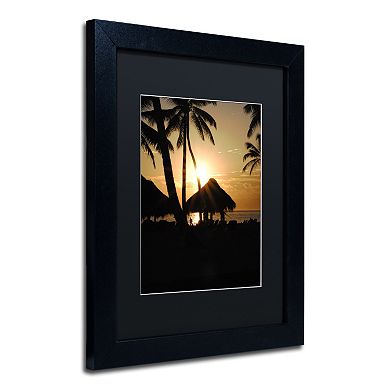 Trademark Fine Art Magical Black Framed Wall Art