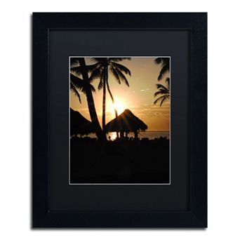 Trademark Fine Art Magical Black Framed Wall Art