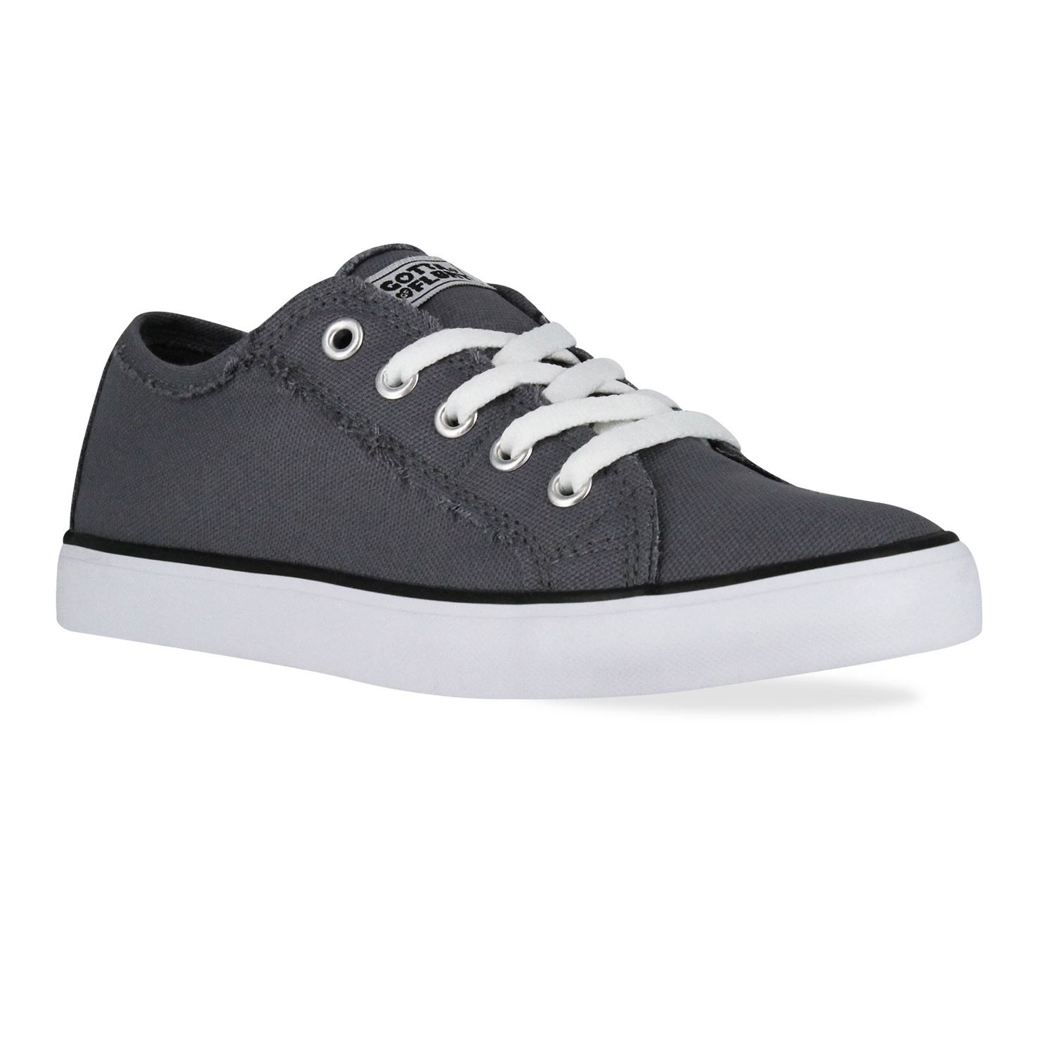 womens gray canvas shoes