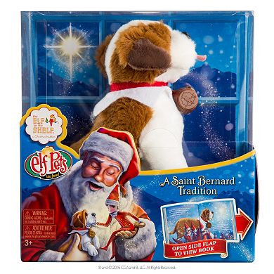 The Elf on the Shelf® Elf Pets®: A Saint Bernard Tradition Book & St. Bernard Set