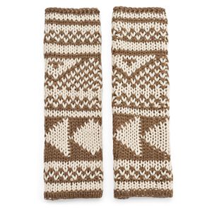 Woolrich Geometric Arm Warmers