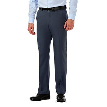Men's Haggar® Cool 18® PRO Classic-Fit Wrinkle-Free Flat-Front Expandable Waist Pants