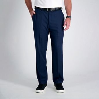 Men's Haggar® Cool 18® PRO Classic-Fit Wrinkle-Free Flat-Front Expandable Waist Pants
