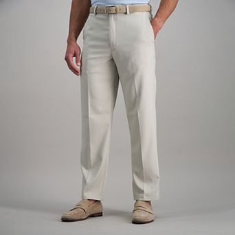 Men's Haggar® Cool 18® PRO Classic-Fit Wrinkle-Free Flat-Front Expandable Waist Pants