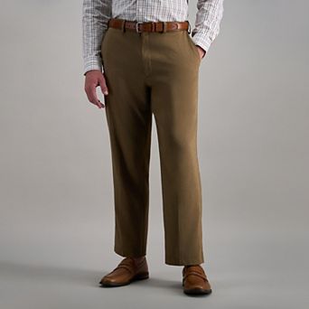 Men's Haggar® Cool 18® PRO Classic-Fit Wrinkle-Free Flat-Front Expandable Waist Pants