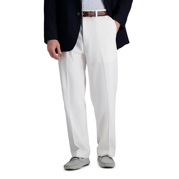 パンツ CLASSIC FIT TROUSERS GRAIGE Haggar mens Premium Comfort Classic Fit Pleat Expandable