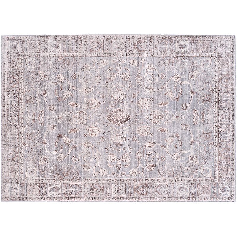 Safavieh Valencia Elizabeth Framed Floral Rug, Multicolor, 5X8 Ft