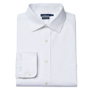 Men's Croft & Barrow庐 Easy-Care True Comfort Classic-Fit Oxford Stretch Dress Shirt