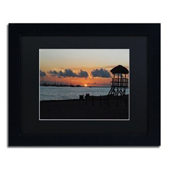 Trademark Fine Art Me Ke Aloha Pumehana Black Framed Wall Art