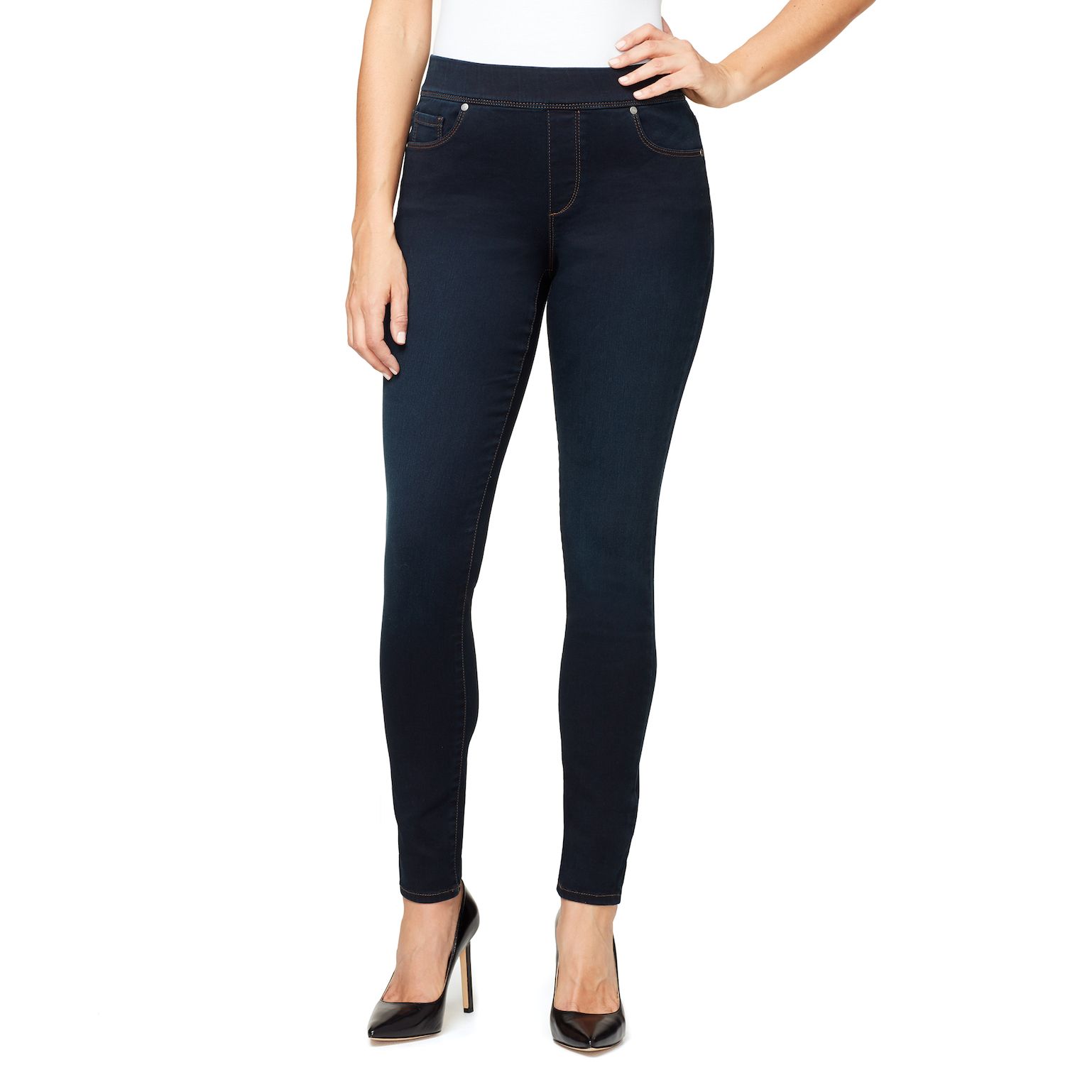 gloria vanderbilt avery petite jeans