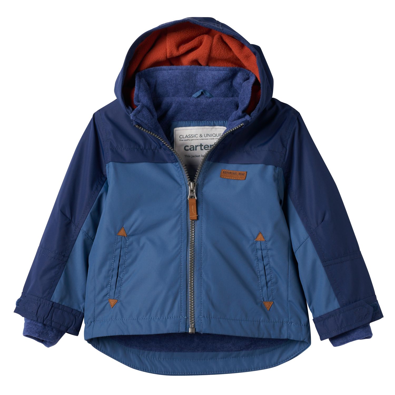 baby boy fleece lined jacket