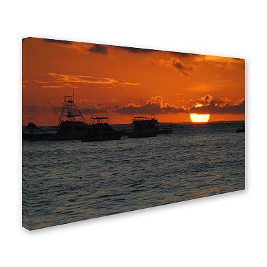 Trademark Fine Art Never Distant Canvas Wall Art