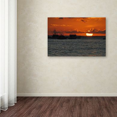 Trademark Fine Art Never Distant Canvas Wall Art