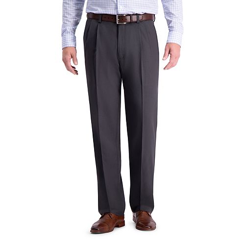 Men's Haggar® Cool 18® PRO ClassicFit WrinkleFree Pleated Expandable